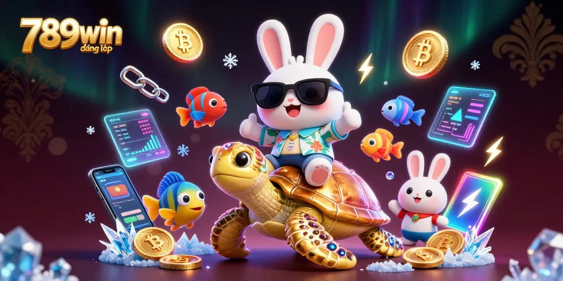 Join the excitement with 789win đăng nhập and a lucky rabbit in a casino adventure!