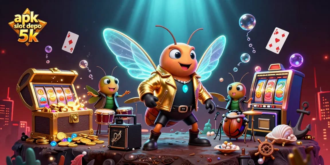 Engage with apk slot depo 5k for endless fun and big wins in this vibrant casino scene.