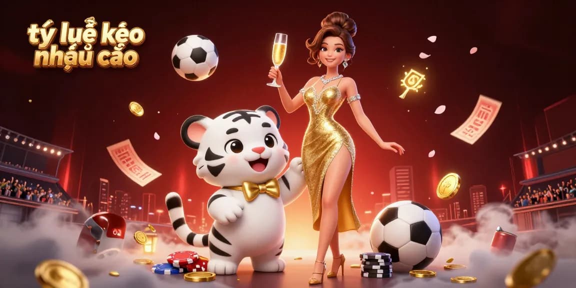 Experience exhilarating betting action with tỷ lệ kèo nhà cái in this vibrant, engaging scene.