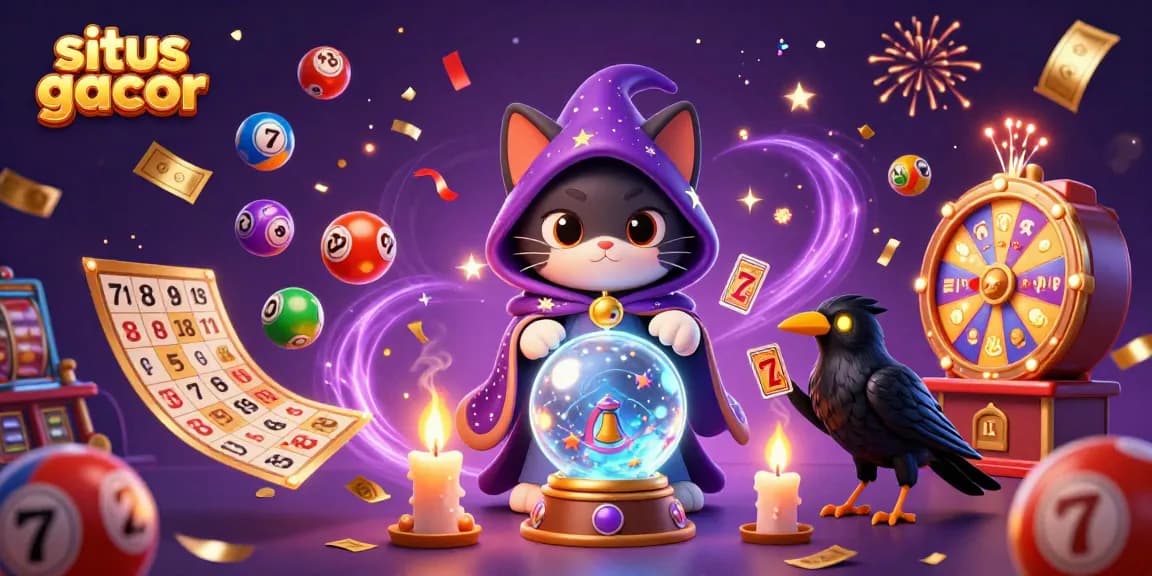 Play fun games on situs gacor with exciting slot reels, colorful balls, and dynamic prize elements.