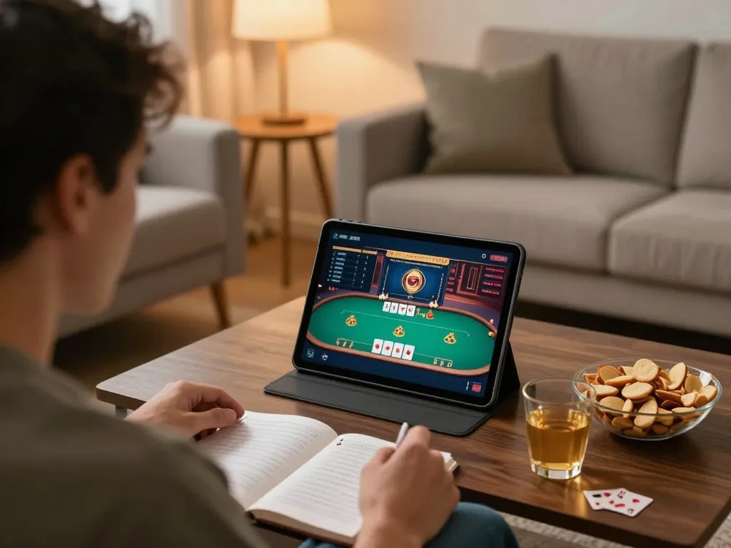 Navigating online poker gaming on nk88 with focused strategy preparation at home