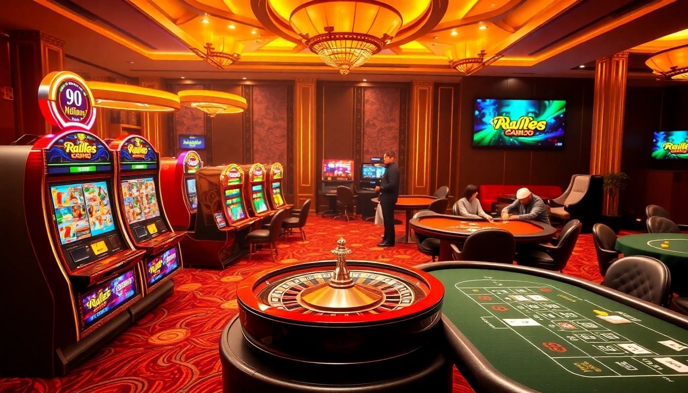 Exciting online casino environment showcasing slots and roulette at https://9bet0.us.com/ for immersive gaming.