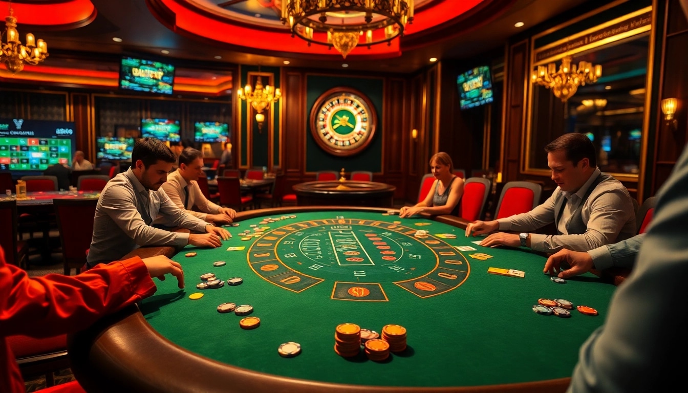 Experience thrilling blackjack action at https://go88.audio/ with vibrant casino atmosphere and engaging gameplay.