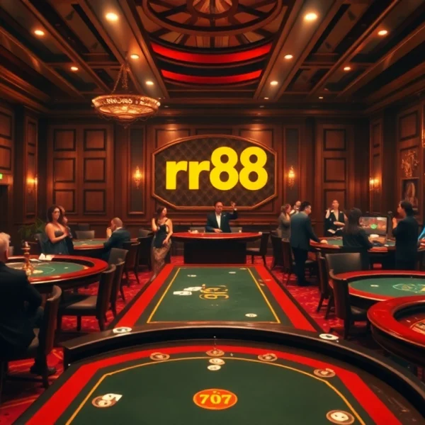 Experience the excitement at nhà cái rr88, where vibrant casino tables and thrilling games await players ready to win.