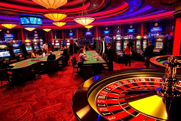 Experience the thrill of winning at THA casino with vibrant tables and exciting gameplay.