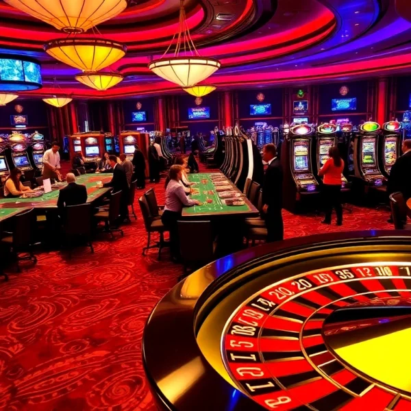 Experience the thrill of winning at THA casino with vibrant tables and exciting gameplay.