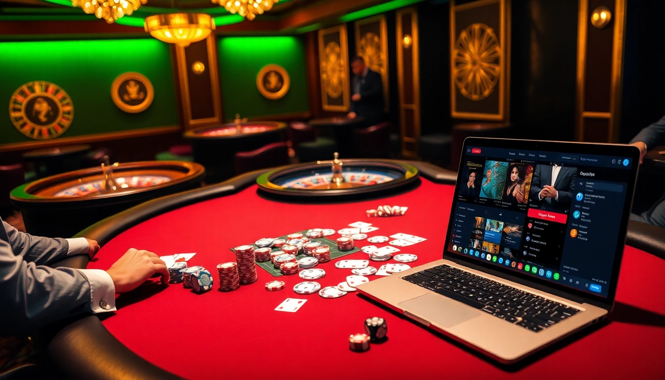 Experience the excitement of nhà cái usbet with a thrilling poker game and vibrant casino elements.
