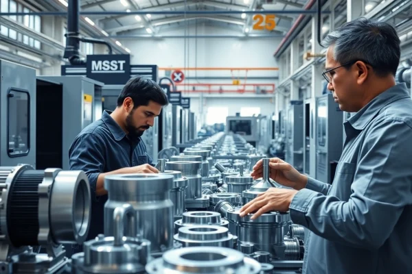 Precision die casting Malaysia manufacturing facility showcasing advanced machinery and high-quality components.