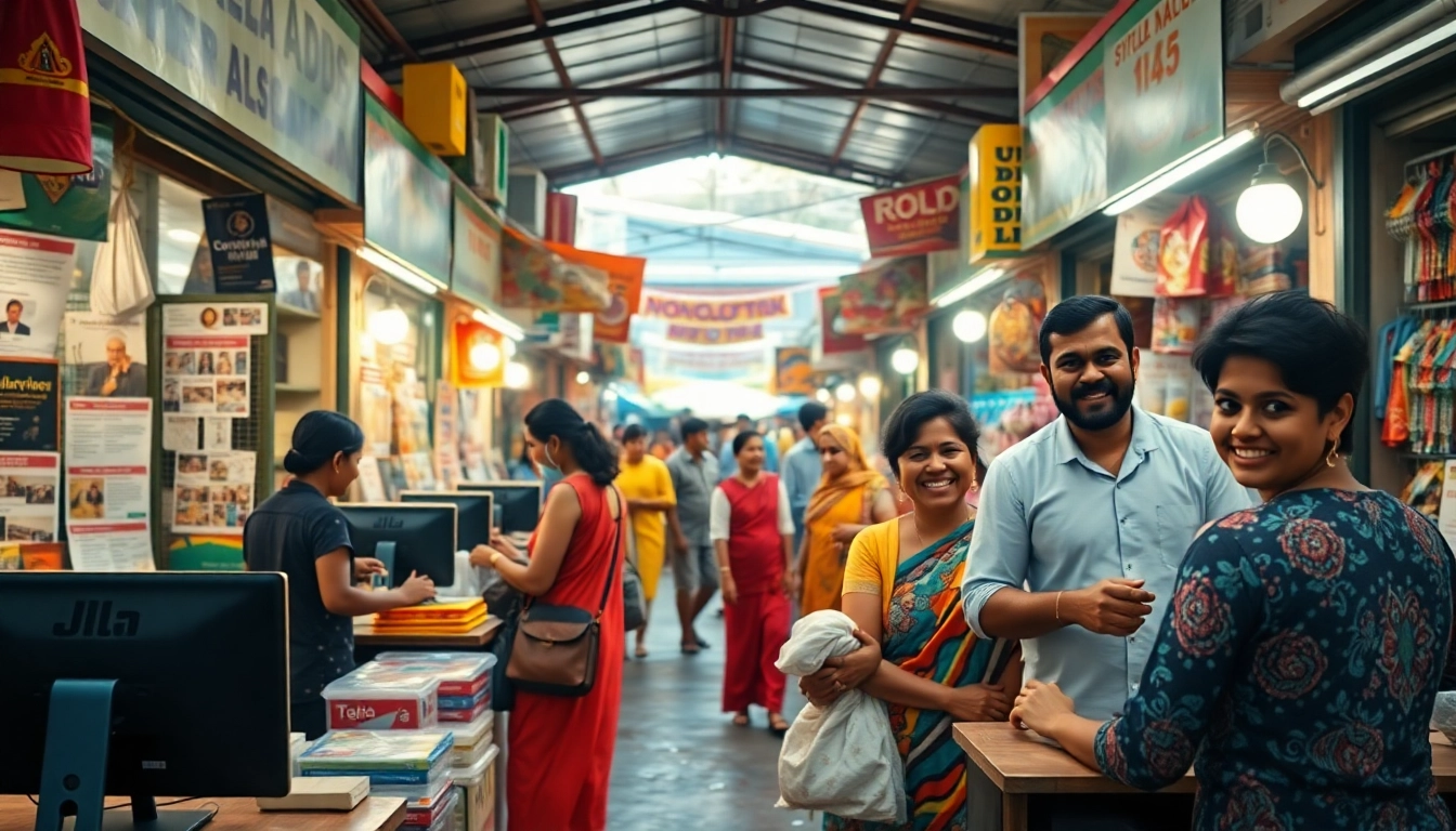 Hela Add platform promoting vibrant Sri Lankan community marketplace for buying and selling services.