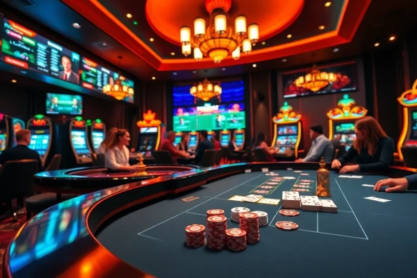 Experience high stakes at MK 8 with dynamic poker action and vibrant casino elements.
