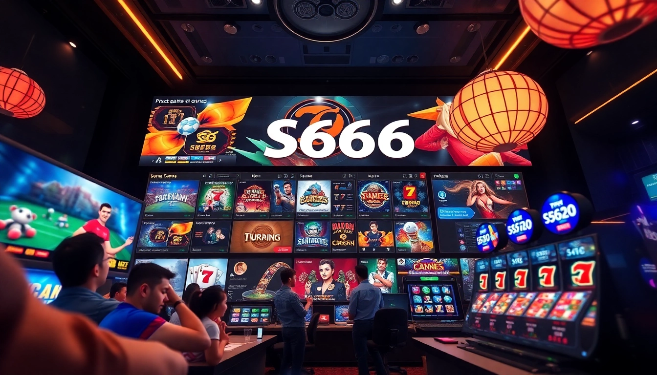S666.nyc offers dynamic online betting experiences with sports and casino games, showcasing player excitement.