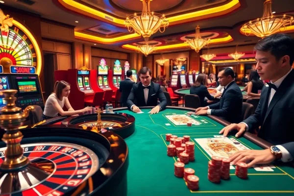 Experience the excitement at trang chủ dn88 with vibrant casino games and engaging dealers.