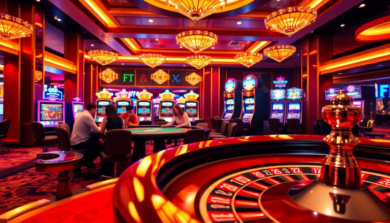 Experience the excitement of FLY88 with vibrant casino games, luxurious tables, and engaging slot machines.