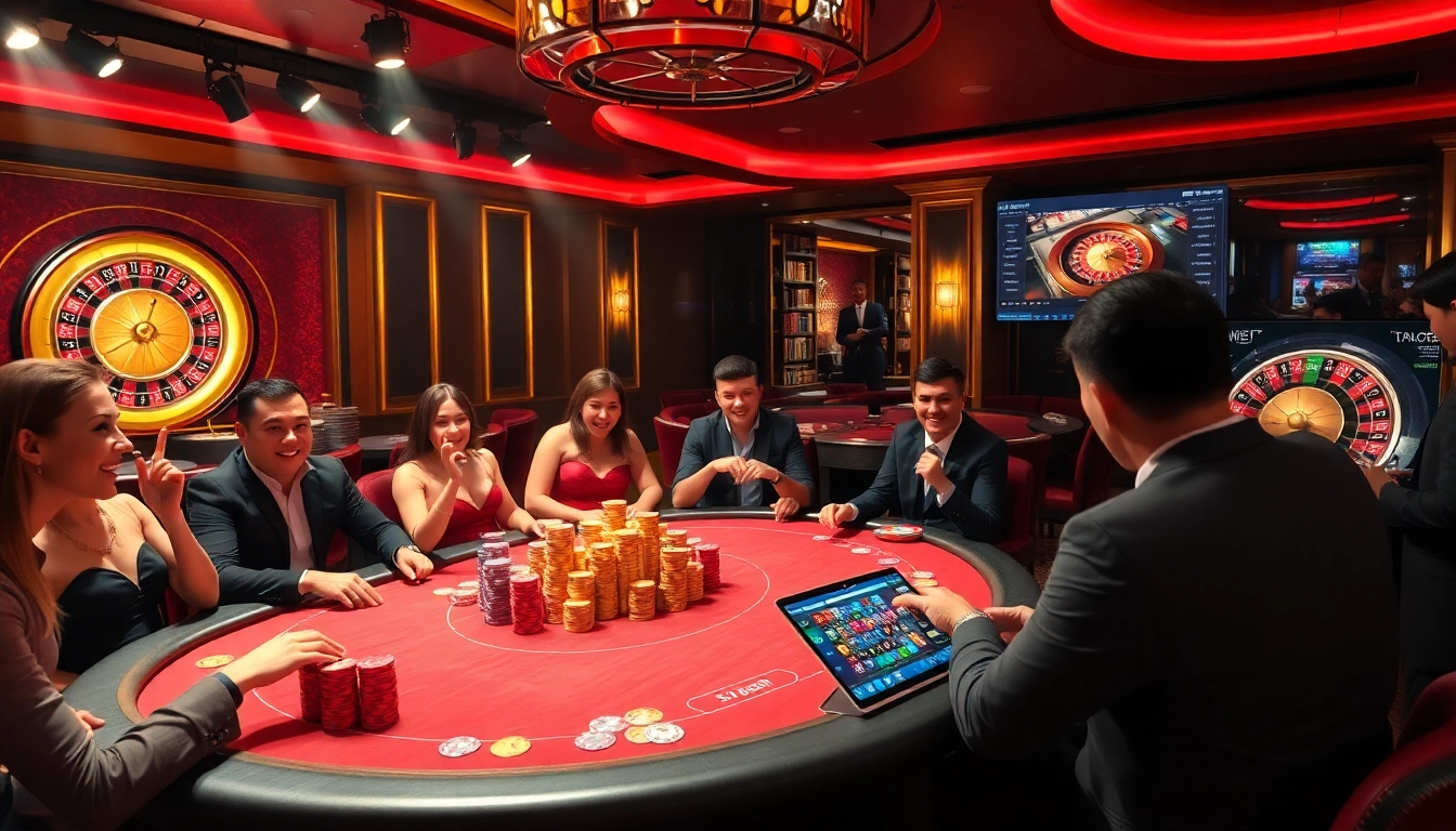 Experience the thrilling atmosphere of i9bet2h club as players enjoy vivid poker action.