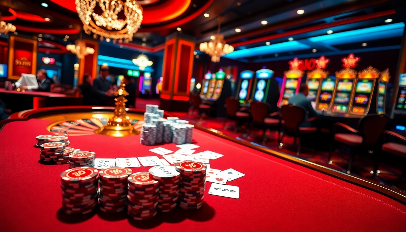 Experience the thrill of gambling at 58win with vibrant casino tables and active players.
