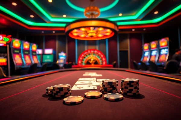Experience thrilling gameplay at 789club with immersive poker tables and vibrant slot machines.
