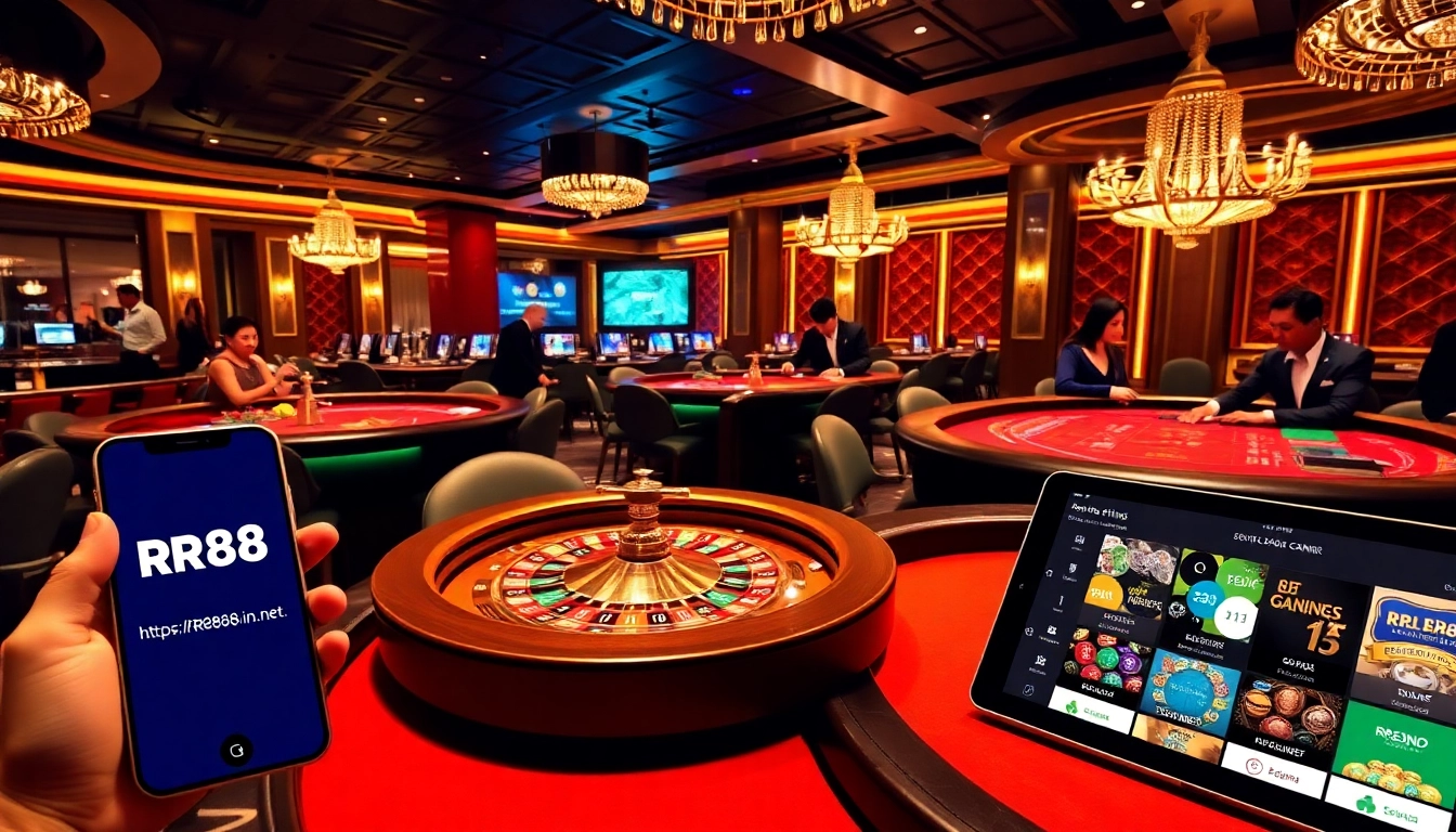 Players engaging in thrilling games at a luxurious casino with features from https://rr8888.in.net/.