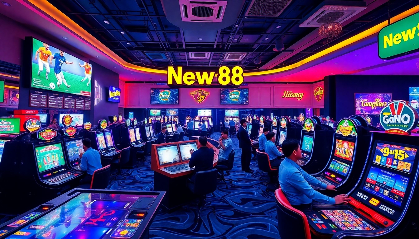 New88: Engaging online betting atmosphere with vibrant gaming options