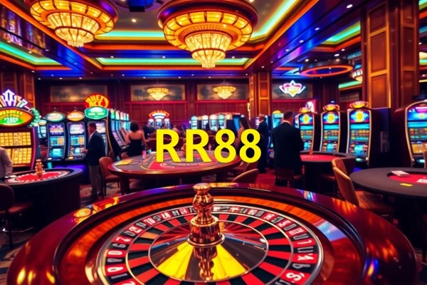 Players experiencing thrill at RR88 casino with roulette and poker games.