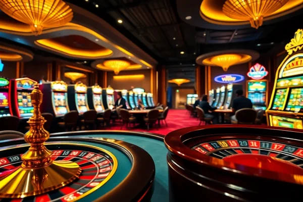 Experience luxury and excitement at trang chủ 789club with players enjoying poker and vibrant casino elements.