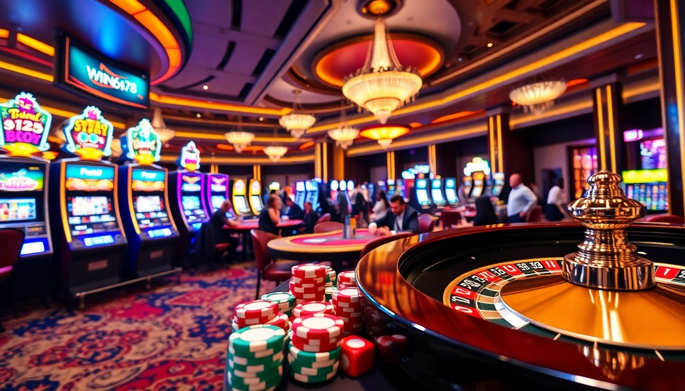 Experience the excitement of win678 with vibrant casino games and engaging betting action.