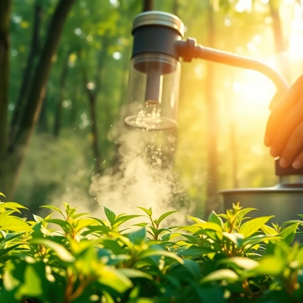 Learn how to get dmt naturally through plant extraction methods in a tranquil setting.