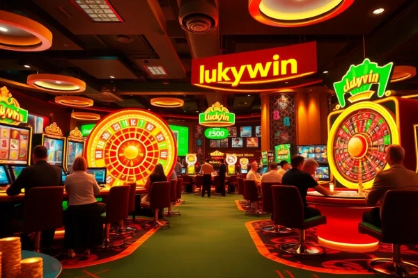 Feel the thrill of winning at luckywin's exciting online casino games, including slots and poker.