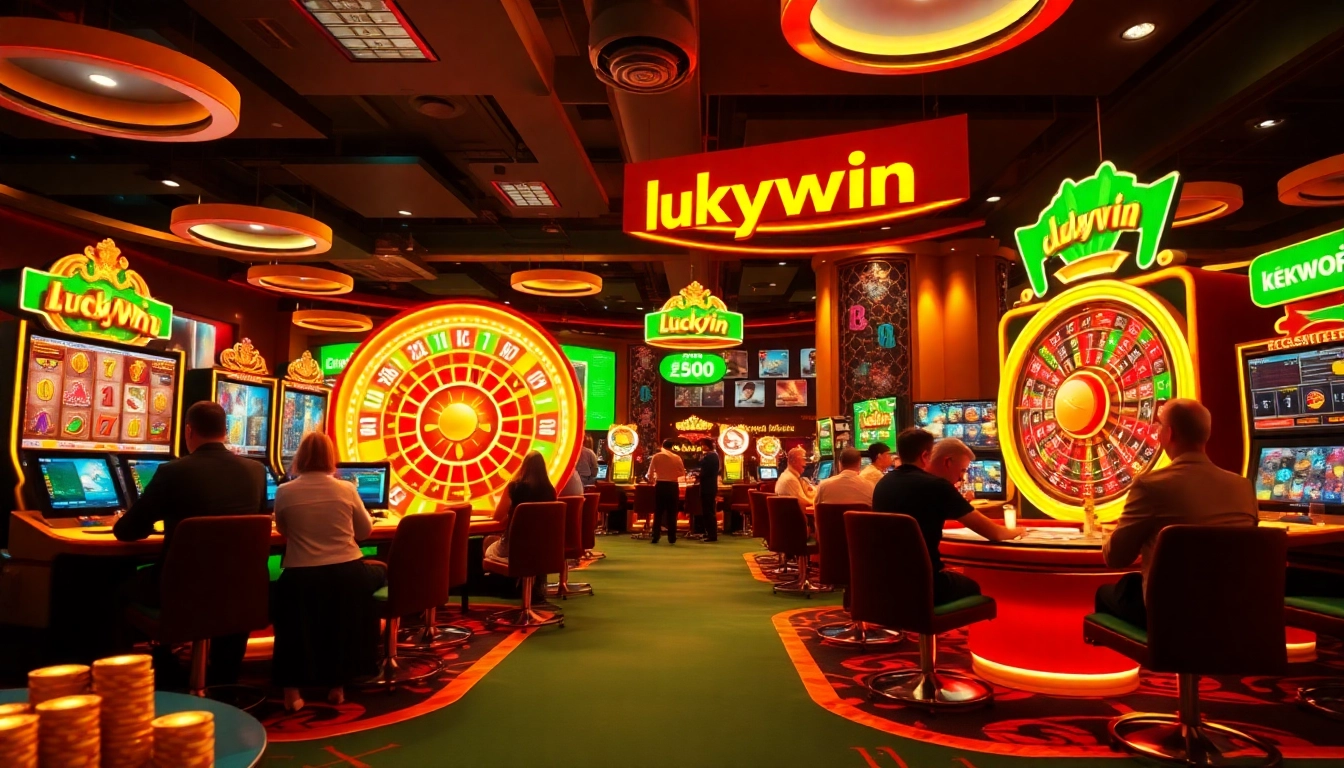 Feel the thrill of winning at luckywin's exciting online casino games, including slots and poker.